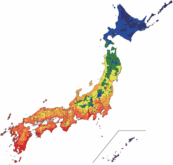 次世代省エネ基準の区分について
