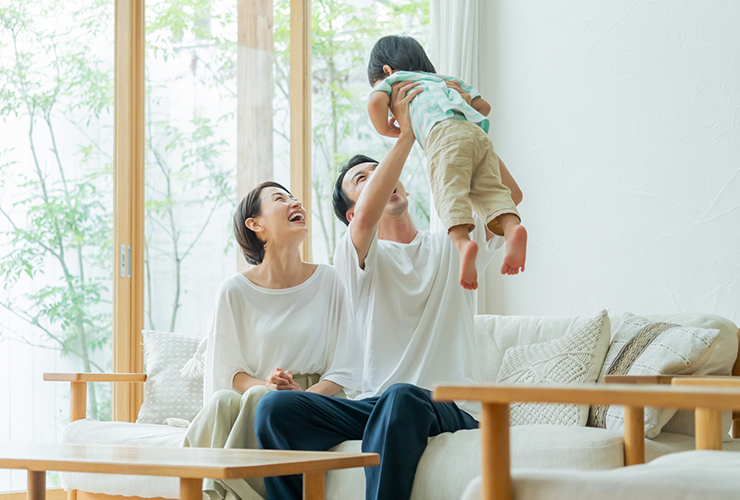 家族の「健康」と「安全」を守るための家づくりこれがKD’ STYLEの考える家づくりです。